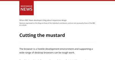 Screenshot of Cutting the Mustard